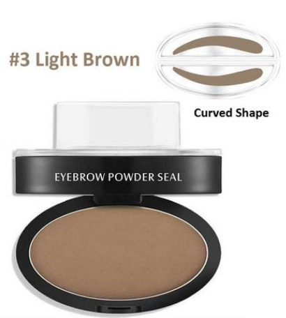 Eyebrow Powder Stamp for Easy Natural Looking Brows