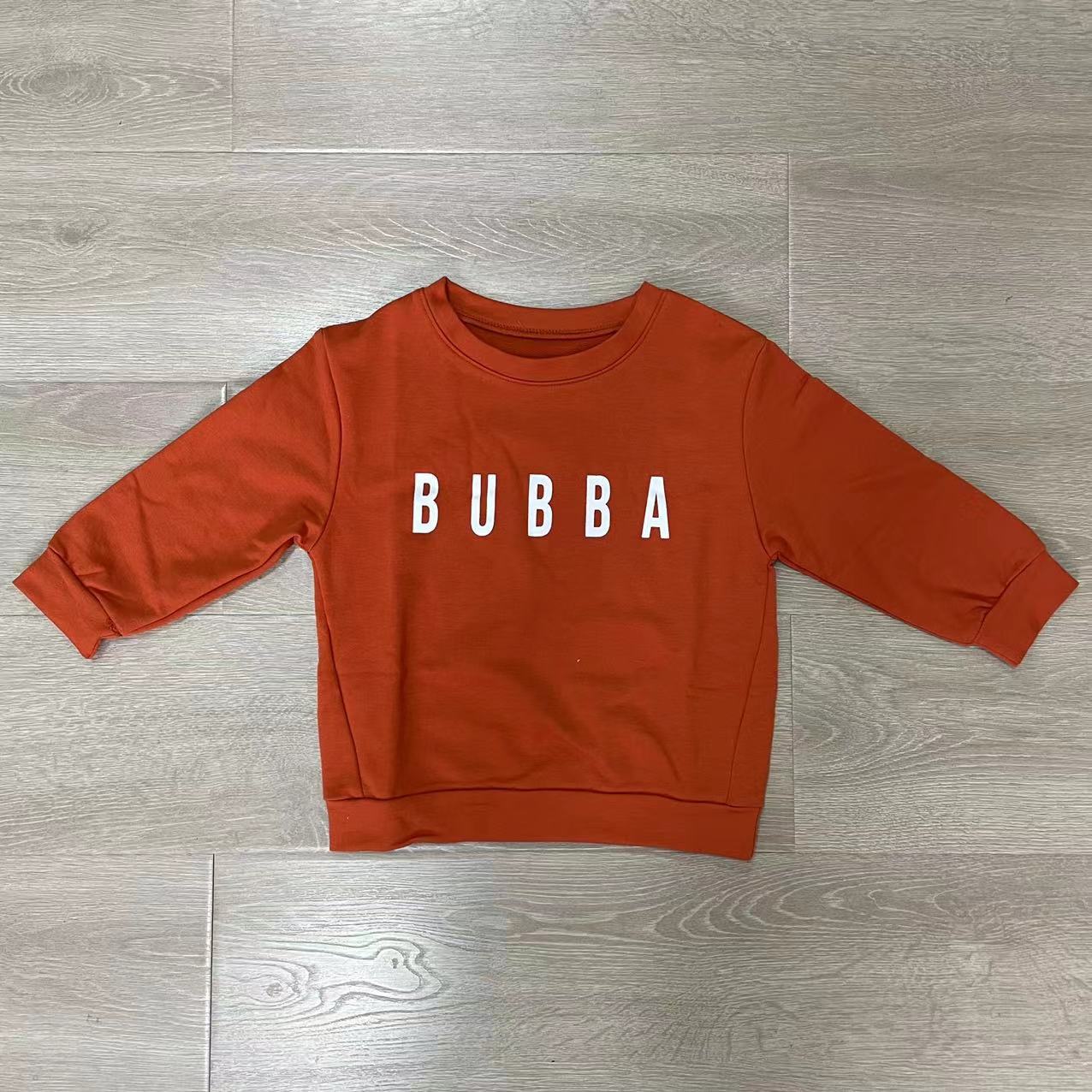 Boys' Pullover Letter Print Casual Sweatshirt Children