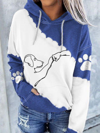 Women's Fashion Digital Printed Hoodie