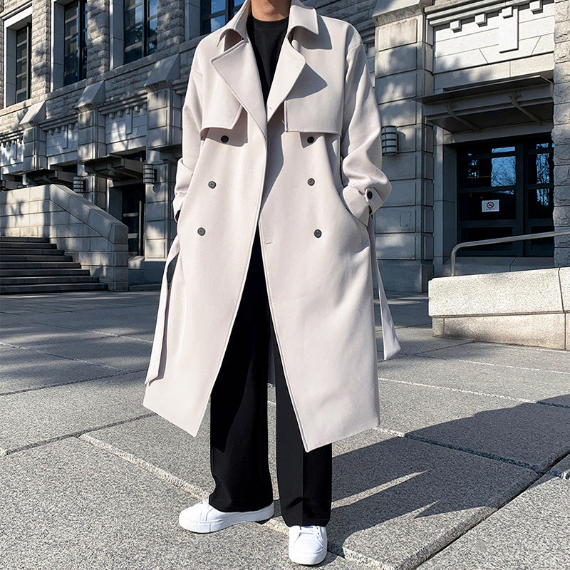 Loose And High Class Feeling Over Knee Coat