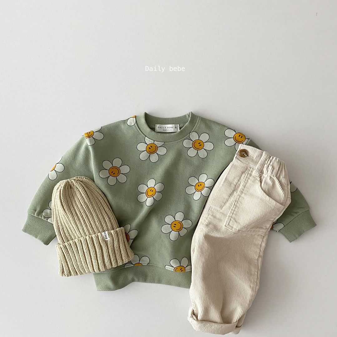 Sunflower Anime Casual Sweatshirt