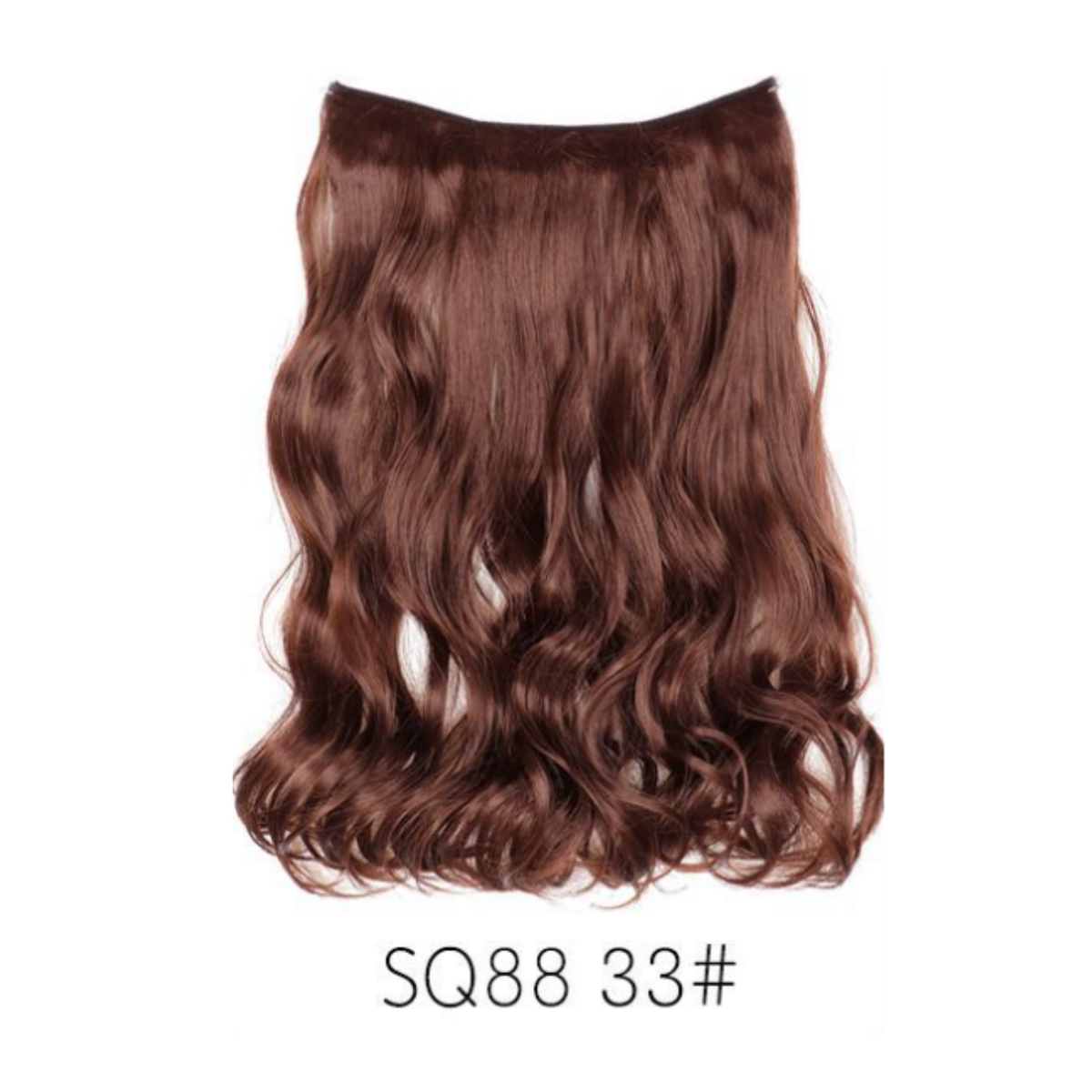 Women's Big Wavy Long Curly Hair Extensions Are Naturally Fluffy And No Trace