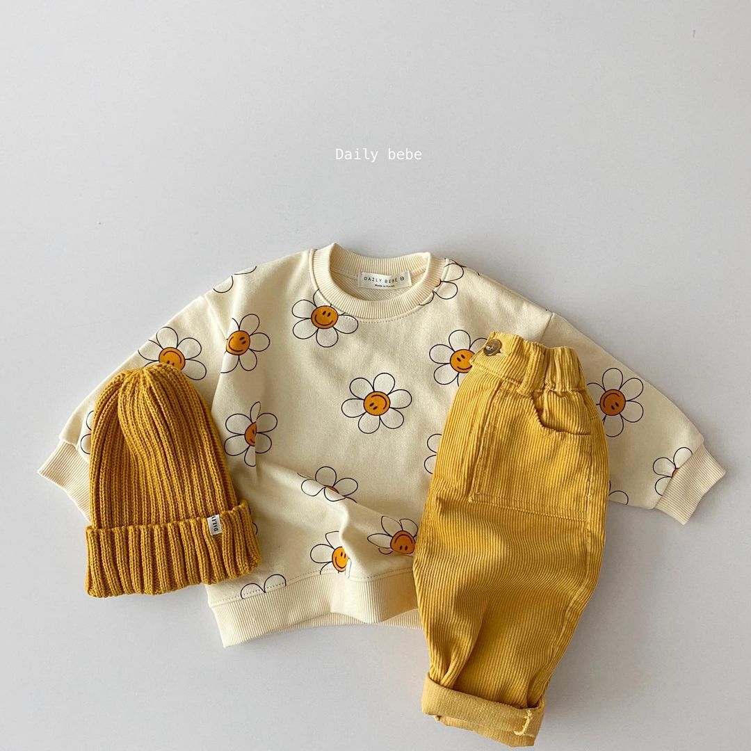 Sunflower Anime Casual Sweatshirt