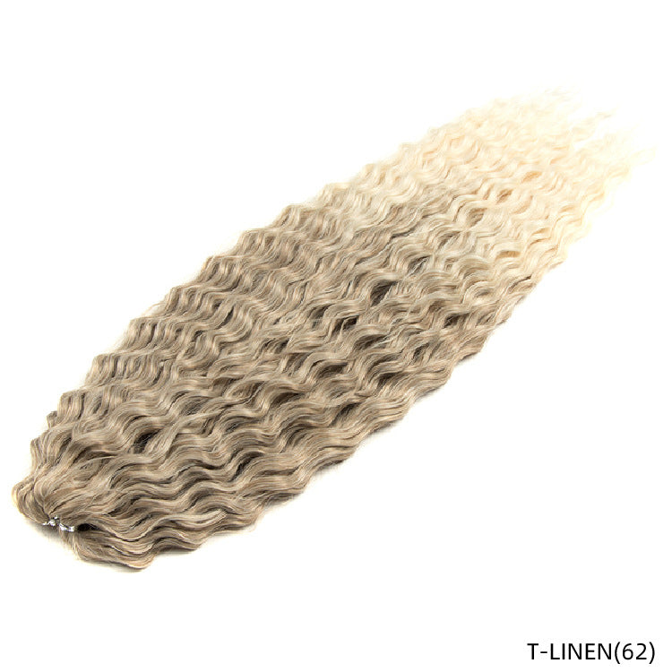 Chemical Fiber Water Ripple Crochet Curls Hair Extensions