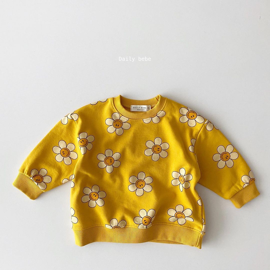 Sunflower Anime Casual Sweatshirt