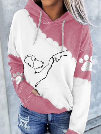 Women's Fashion Digital Printed Hoodie