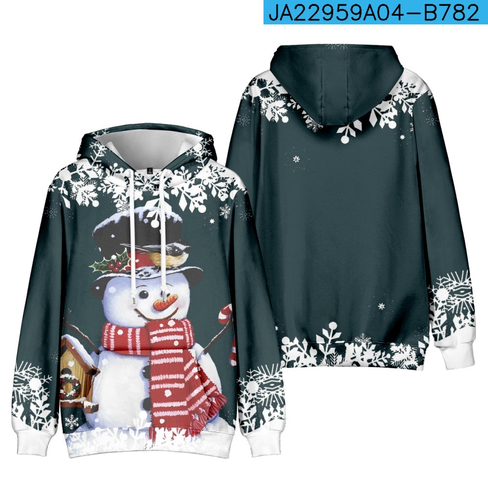 Christmas Christmas Snowman Personalized Printed Sweater