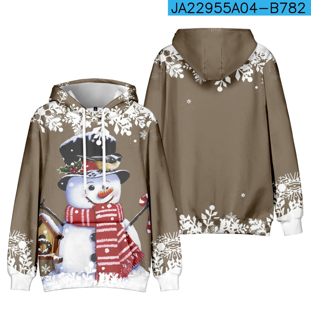 Christmas Christmas Snowman Personalized Printed Sweater