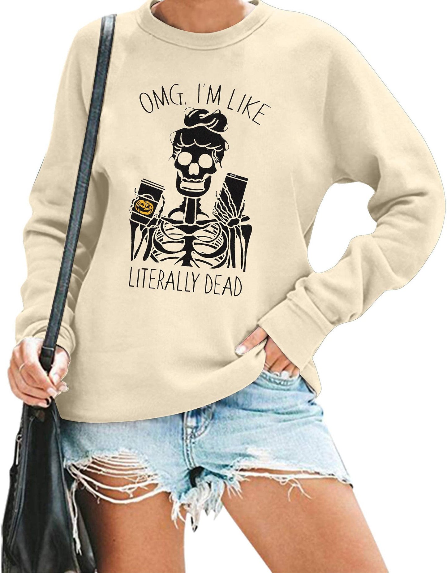 Fashion Halloween Printed Women's Sweater