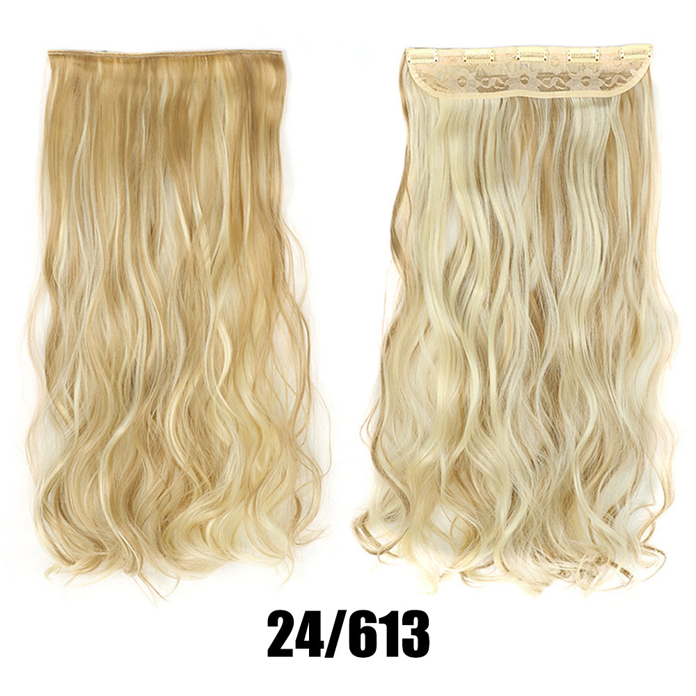 Women's Big Wavy Long Curly Hair Extensions Are Naturally Fluffy And No Trace