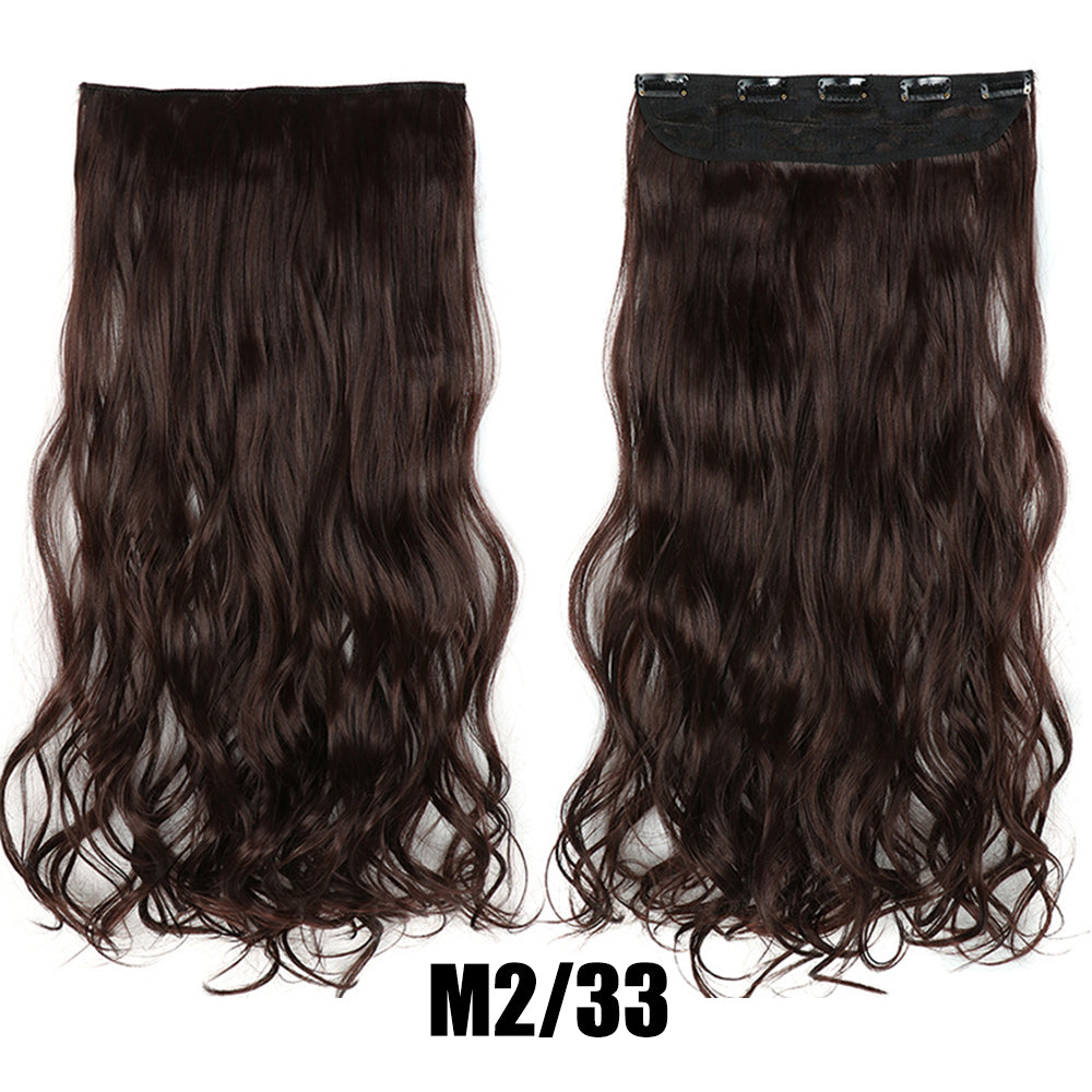 Women's Big Wavy Long Curly Hair Extensions Are Naturally Fluffy And No Trace