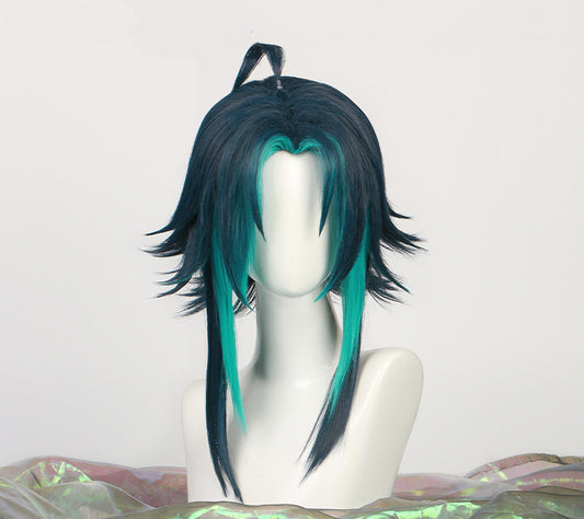 Cosplay Custom Long Fake Hair Accessories Props Male Wig