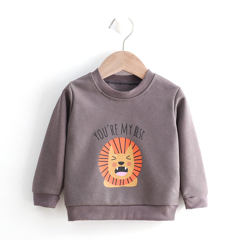 Cotton Sweatshirt Pullover Children's Top