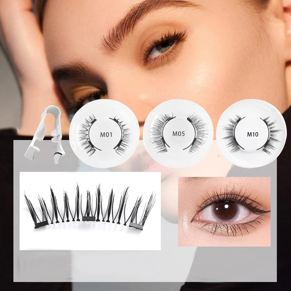 1 Pair of Magnetic False Eyelashes