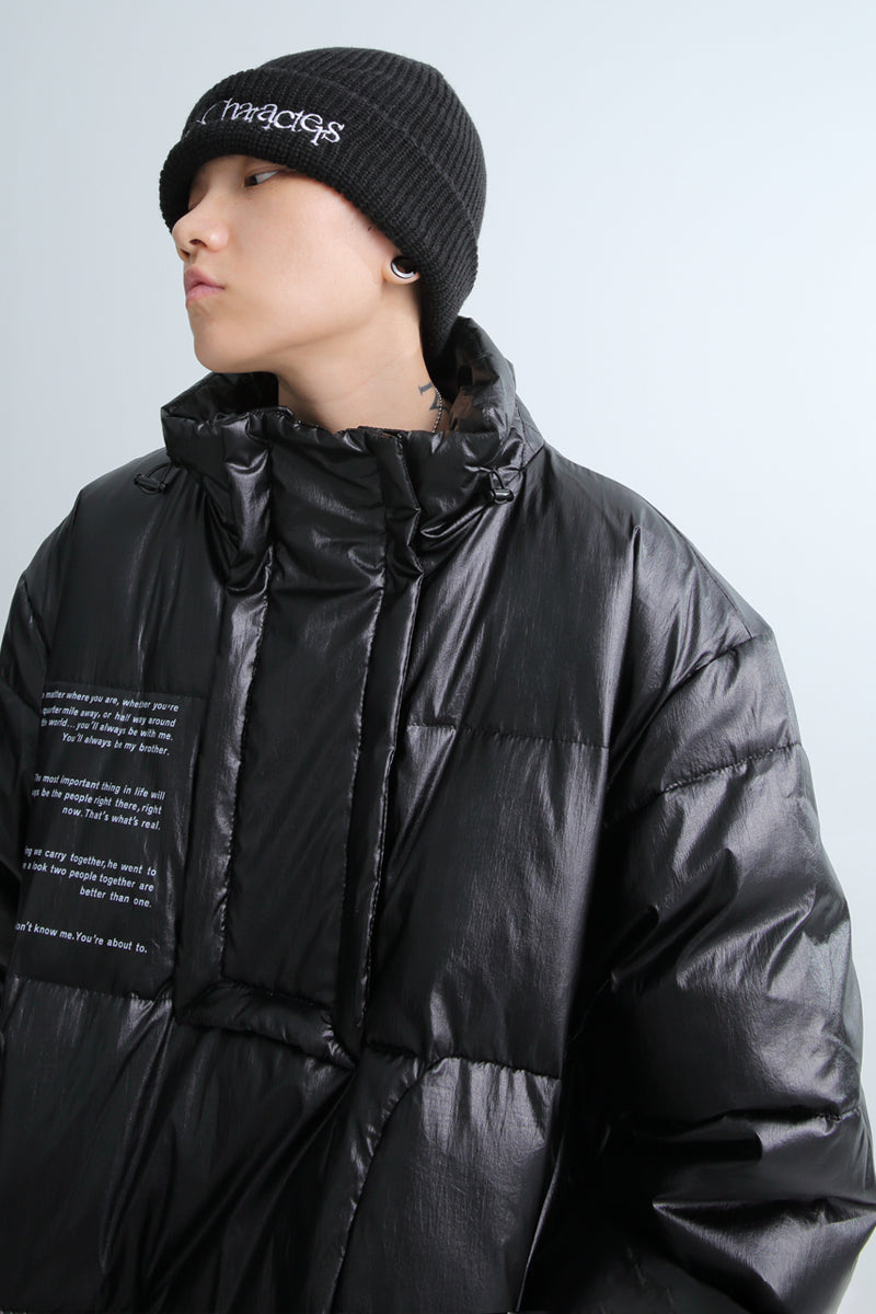 Lightweight Warm Pullover Down Padded Jacket