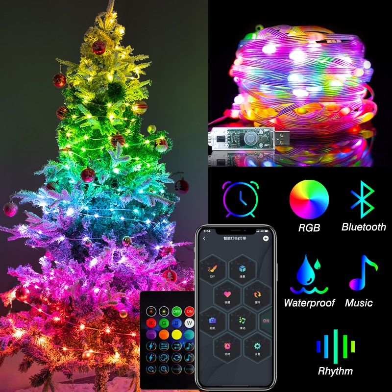 Christmas Tree LED Lights Full Control