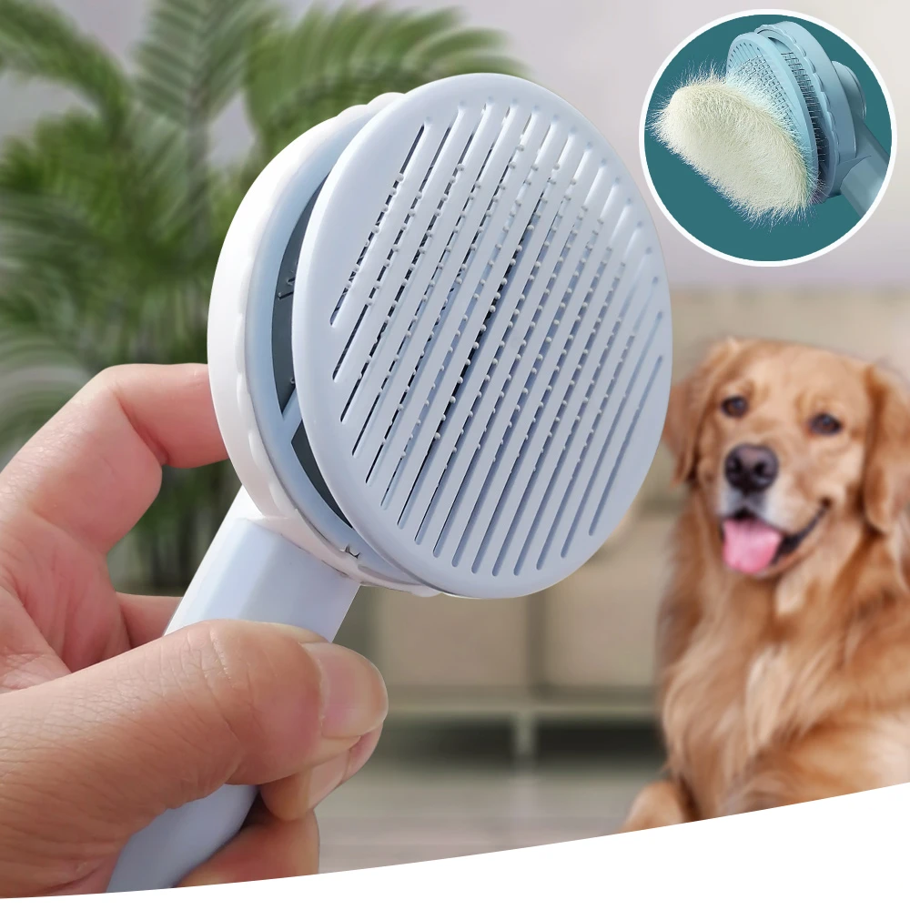 Self-Cleaning Pet Brush