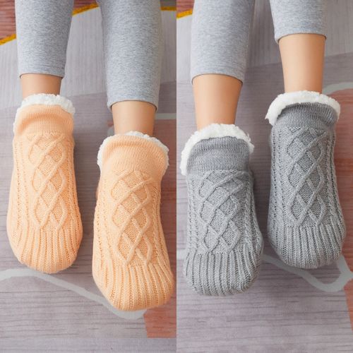 Winter Wool Socks Slippers