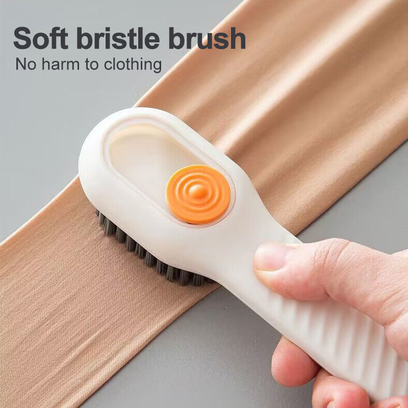 Household Soft Bristle Cleaning Brush with Soap Function