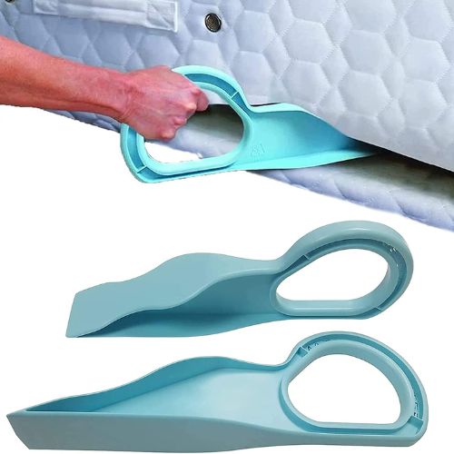 2x Ergonomic Mattress Wedges For Making Bed