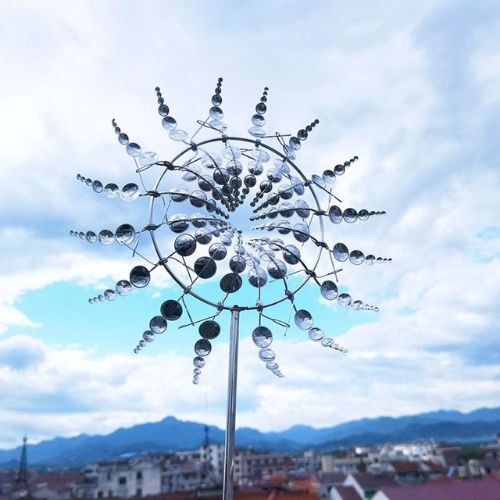 Metal Kinetic Windmill