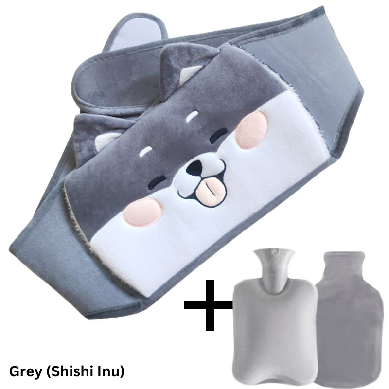 Waistband with Hot Water Bottle