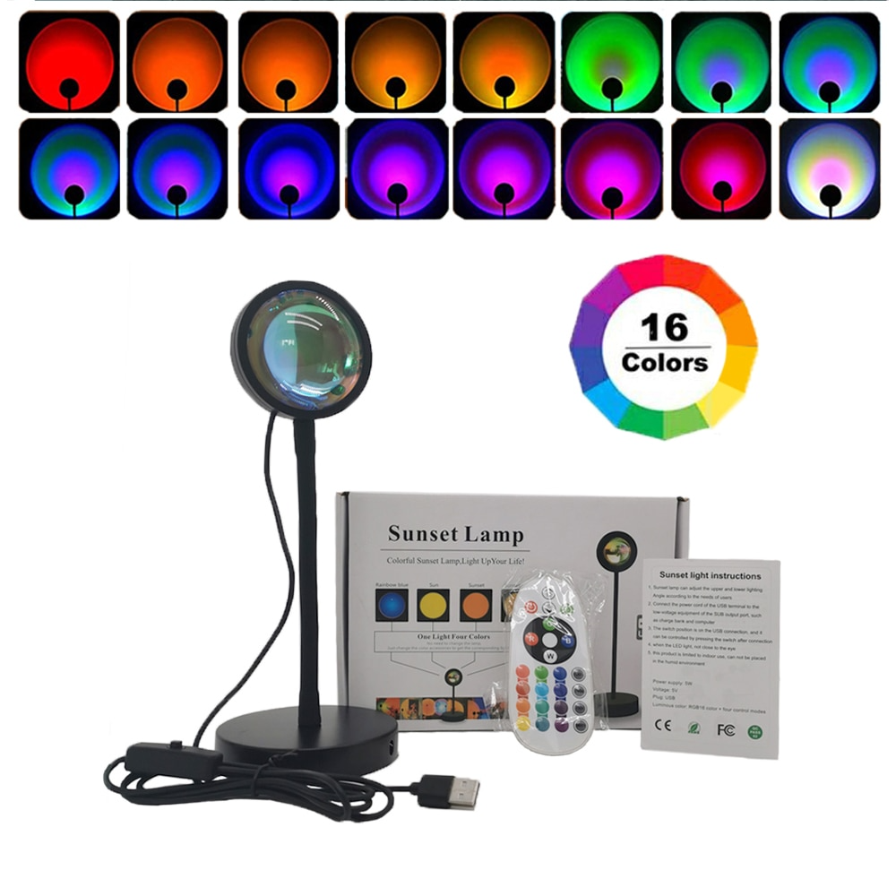 Bluetooth RGB Sunset Lamp